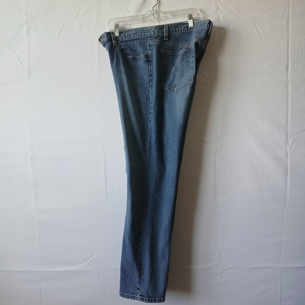 Calvin Klein Jeans Blue  Denim Flare‎ Leg Med Wash Sz 14 Casual